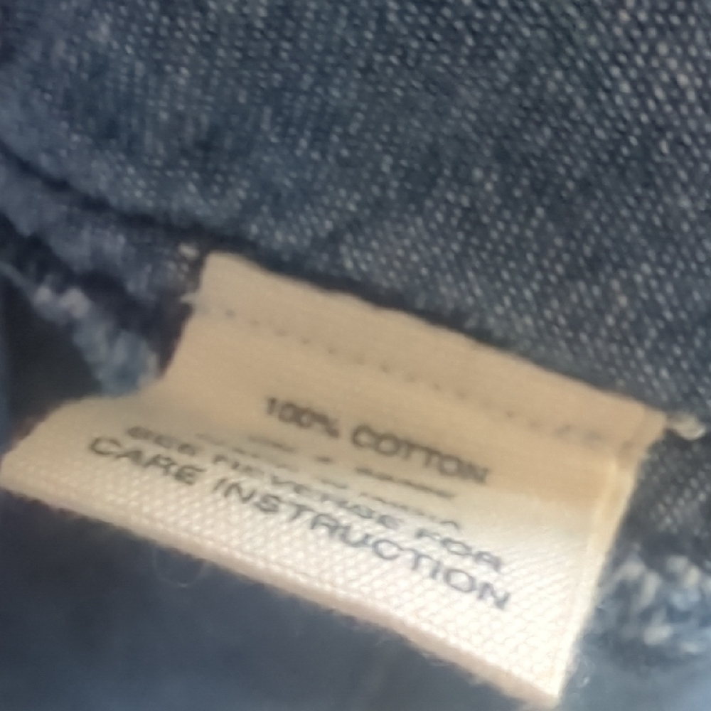 New Studio West Indigo Patchwork Midi Denim Jean … - image 6